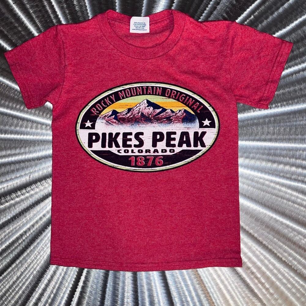 Pikes Peak Colorado 1876 Rocky Mountain Toddler T-shirt - Size: 4T